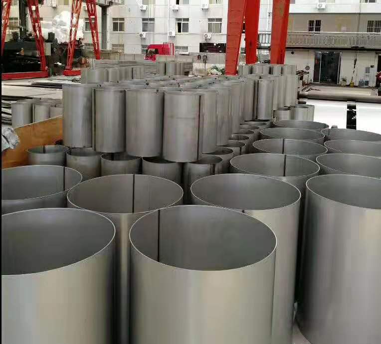 不鏽鋼（gāng）滾圓（yuán）加工-不鏽鋼板滾圓廠家